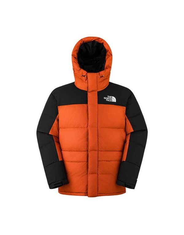 THE NORTH FACE M HMLYN DOWN PARKA - EARTHEN COPPER/TNF BLACK