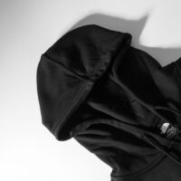 THE NORTH FACE U TNF FULL ZIP KNIT TOP (ASIA SIZE) - TNF BLACK - Image 4