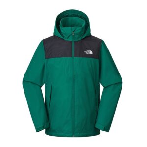 THE NORTH FACE M NEW SANGRO DRYVENT JACKET (ASIA SIZE) - EVERGREEN/TNF BL