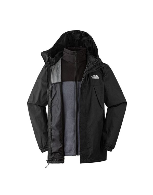 THE NORTH FACE M ANTORA TRICLIMATE (ASIA SIZE) - TNF BLACK/VANADIS GREY