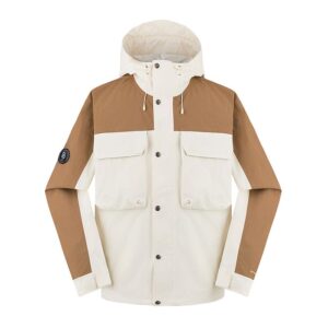 THE NORTH FACE M YOTS M66 RIPSTOP RAIN JACKET (ASIA SIZE) - WHITE DUNE